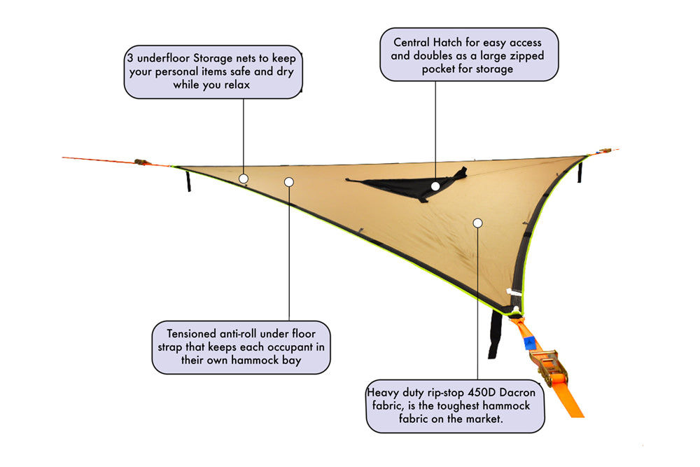 Safari Trillium 3-Person Hammock (3.1)