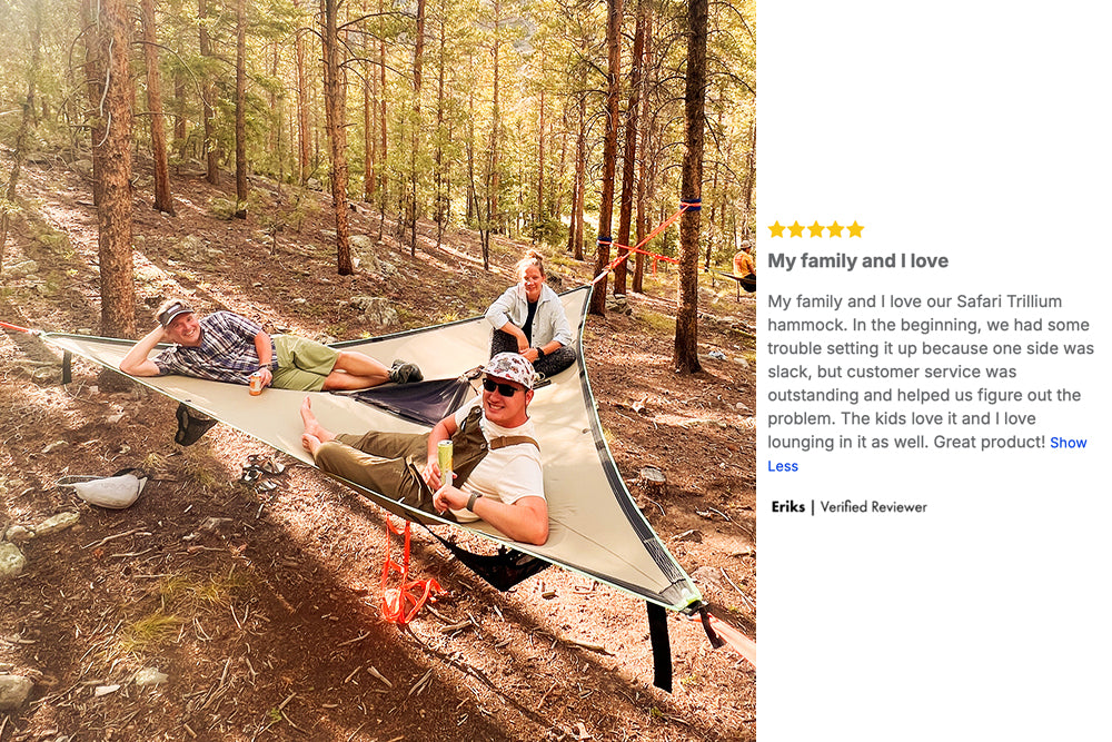 Safari Trillium 3-Person Hammock (3.1)
