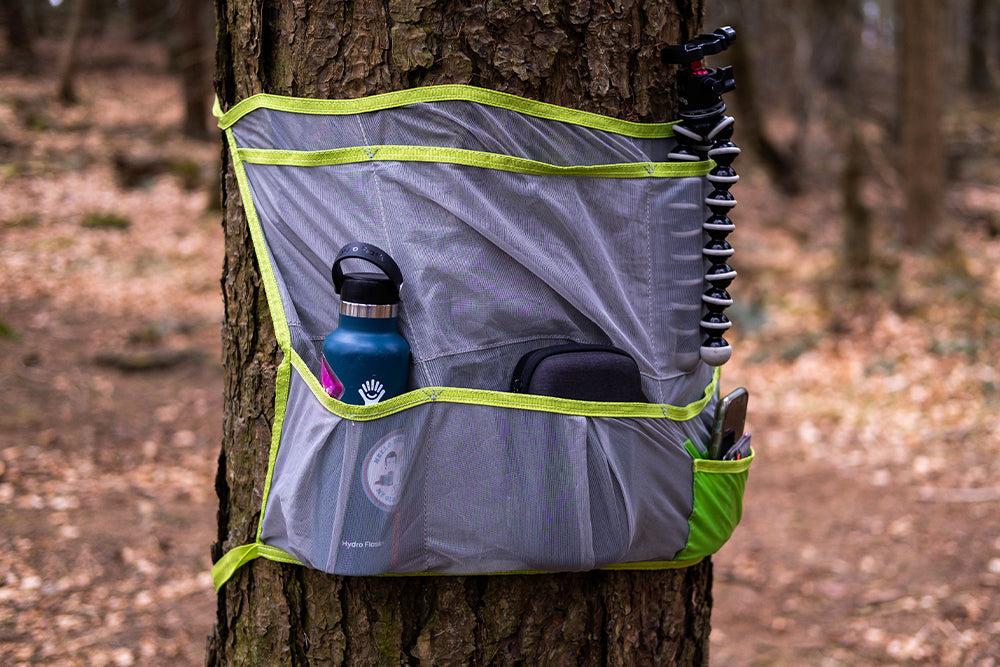 camping tree pouch holding gear (6650680279113)